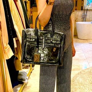 Leonello Borghi Birkin Style Handbag